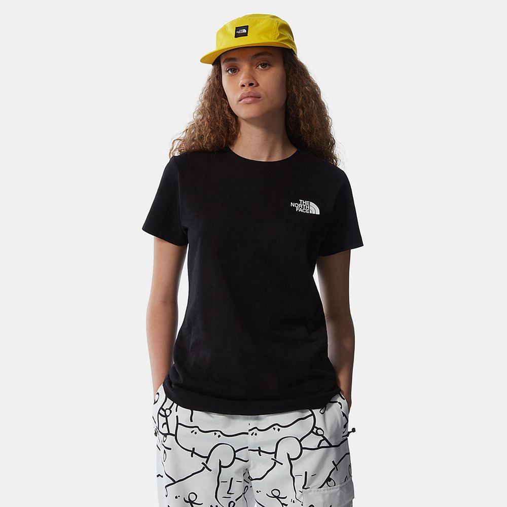 The North Face T-Shirts Womens Australia - The North Face Search & Rescue Black Mountain (EDA-541689